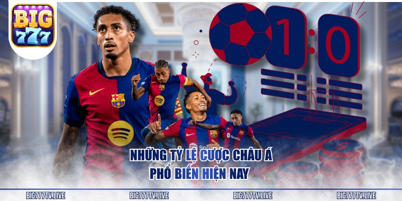 Những tỷ lệ cược châu Á phổ biến hiện nay 